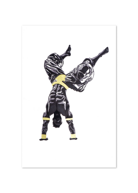 "Handstand" - Original Art
