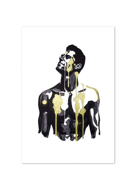 "Splashed" - Original art