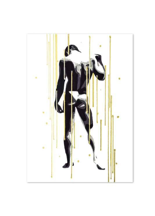 "Golden Rain" - Original Art